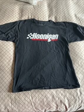 🏷️ 2/$15: Hoonigan Men's Black Short Sleeve Logo Tee